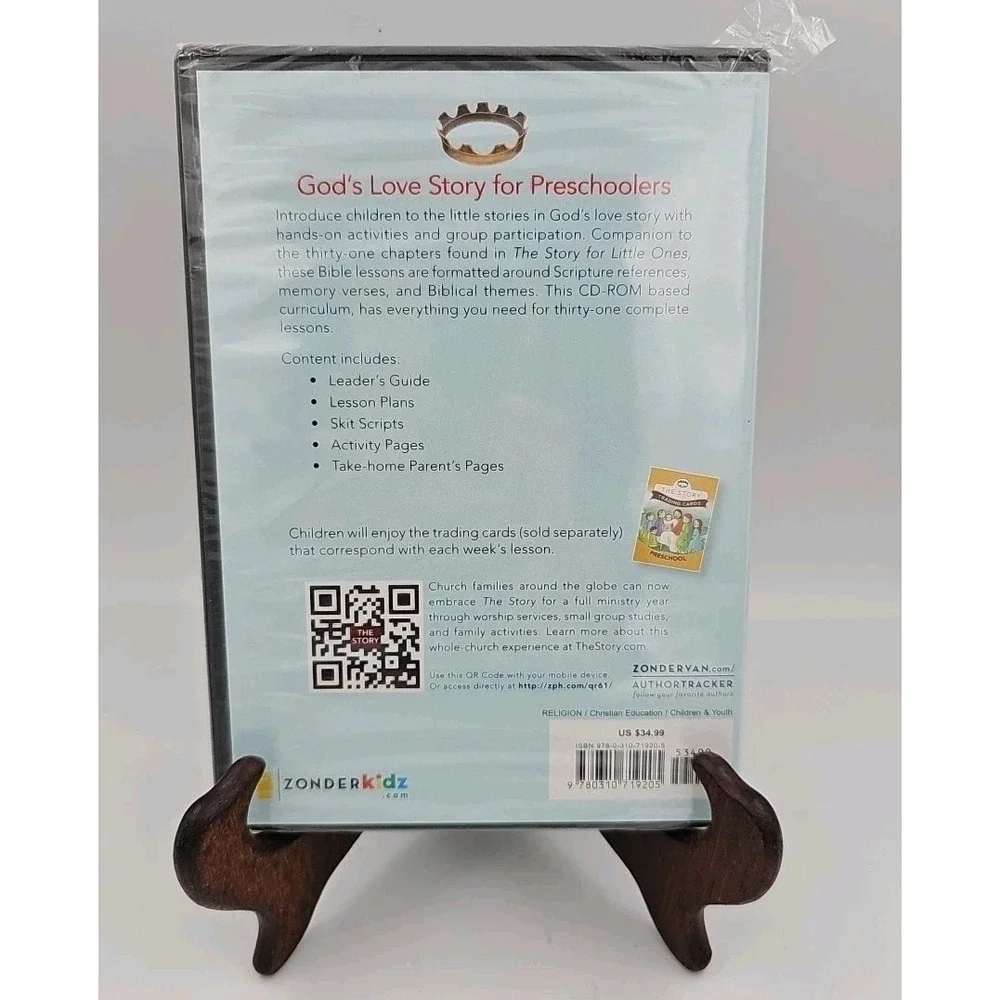The Story for Little Ones: Preschool Curriculum: 31 Lessons CD-ROM‎ New/Sealed